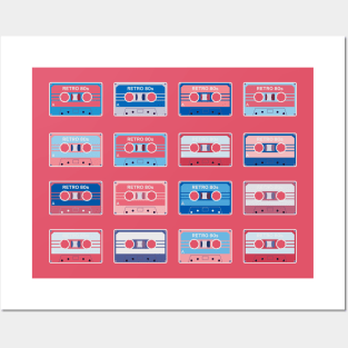 Pastel Tapes Posters and Art